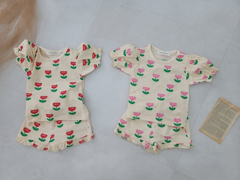 Tulip Top & Shorts Set